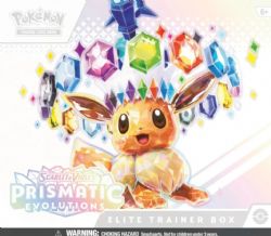 CARTE DE POKÉMON - POKEMON SV8.5 PRISMATIC EVOLUTIONS ELITE TRAINER - LIMITATION PAR CLIENT EN MAGASIN